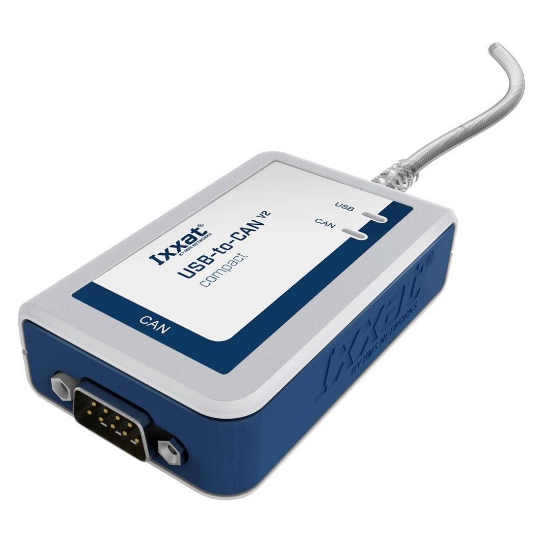 HMS USB-to-CAN V2 compact 1.01.0281.12001 5 V Schnittstelle n Sub-D9 galvanisch - US (1.01.0281.12001)