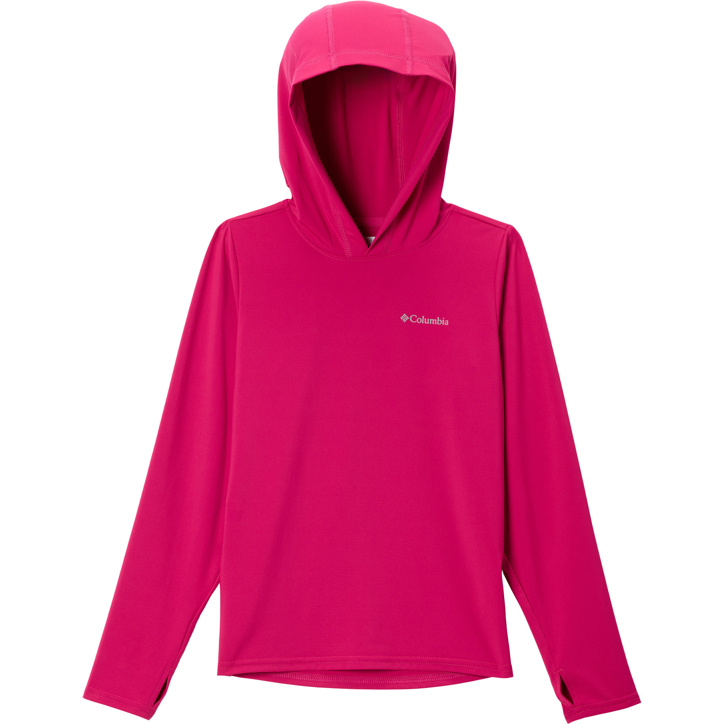 Columbia Chill River Kinder Hoodies pink Größe 140 Camping