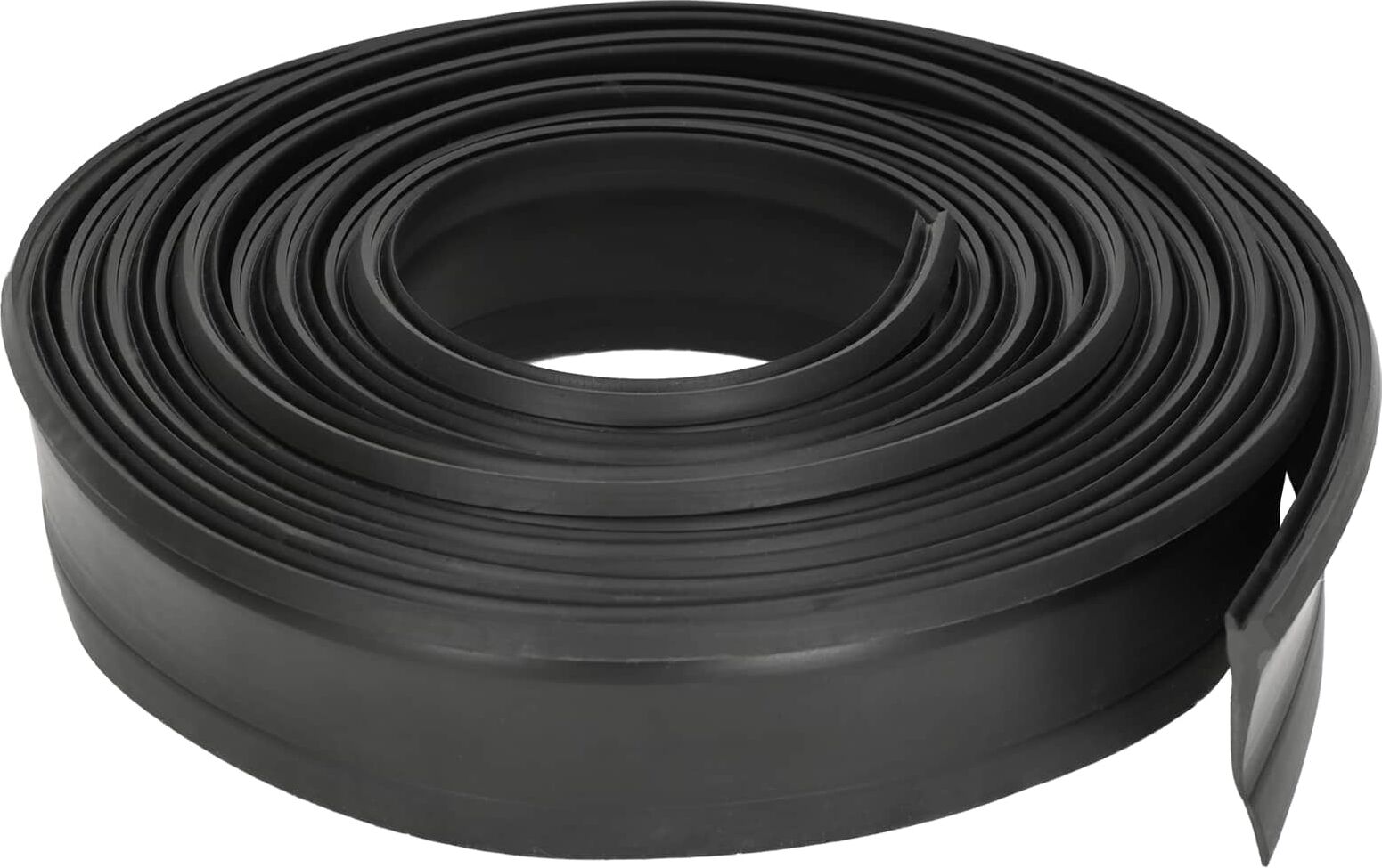 vidaXL Joint de porte de garage Noir 52 x 2 mm 4 m PVC