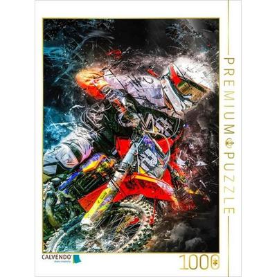CALVENDO Puzzle Motocross 1000 Teile Lege-Größe 480 x 640 cm Foto-Puzzle Bild von Peter Roder