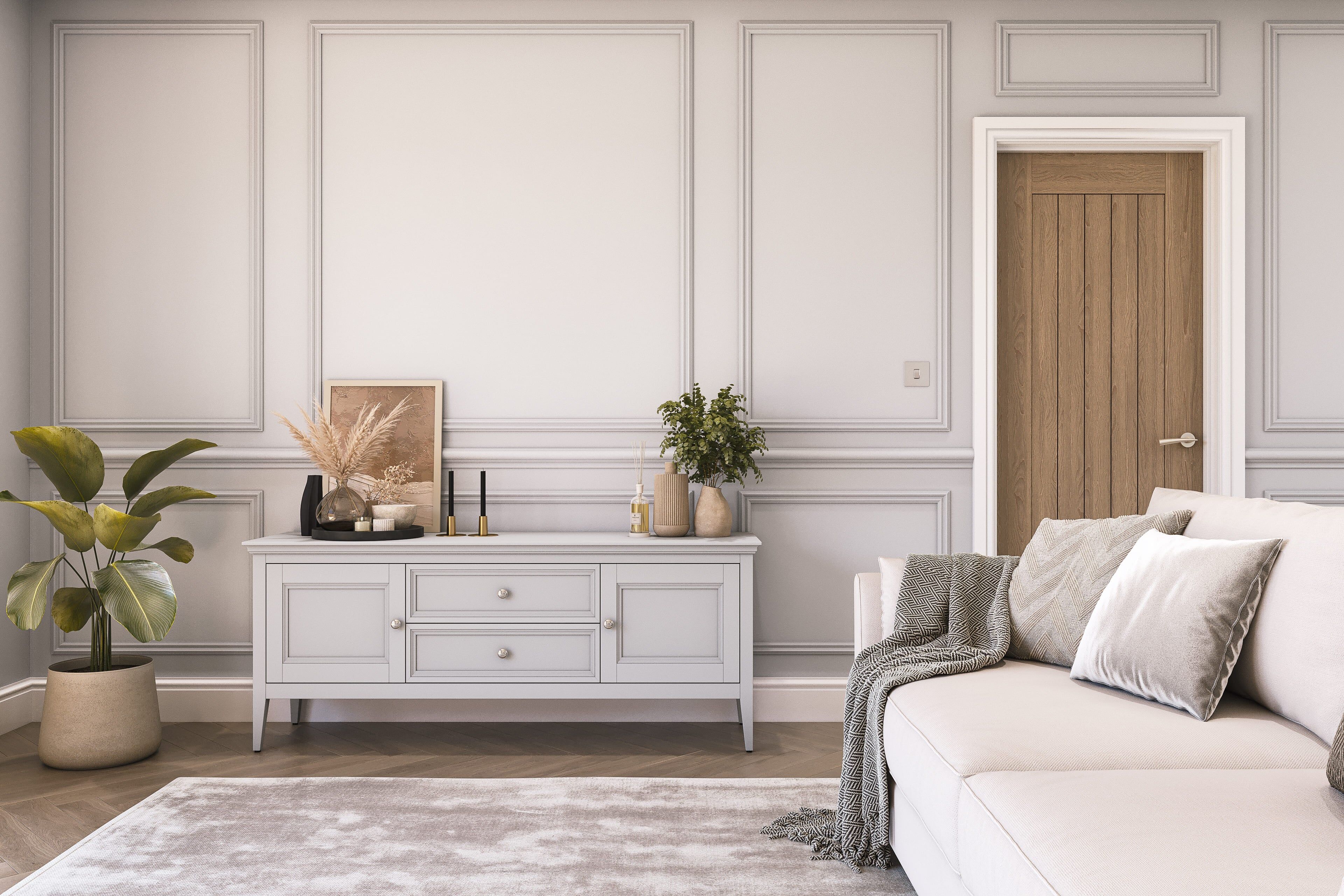 Hemway Peel and Stick Sample - Chalk Based Furniture Paint - Soft Lavender