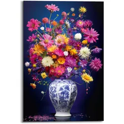 Bild DELFT FLOWERS (BHT 60x90x2 cm) - BHT 60x90x2 cm