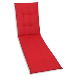 GO-DE Textil Liegenauflage Uni rot