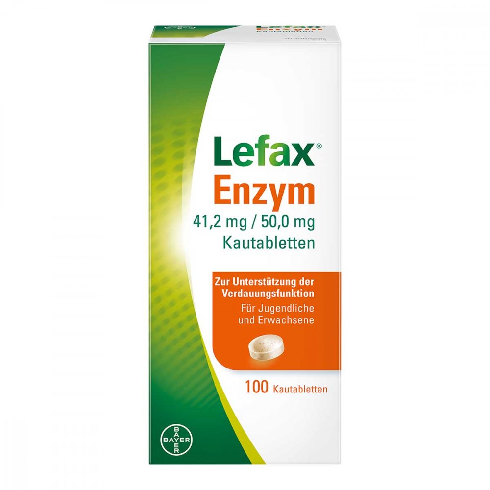 Bayer Vital GmbH Lefax Enzym zur Unterstützung der körpereigenen Verdauung 14329991