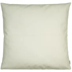 KISSENHÜLLE FarbTon Chenille-Haptik sahne-weiß 50/50 cm