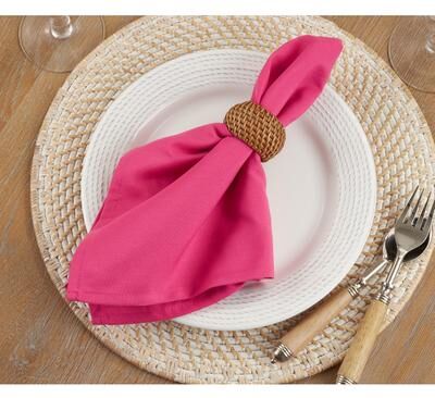 Saro Lifestyle Everyday Design Cloth Table Napkins (Set of 12)