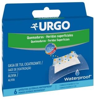 URGO Queimaduras Waterproof Pensos 6 unidades