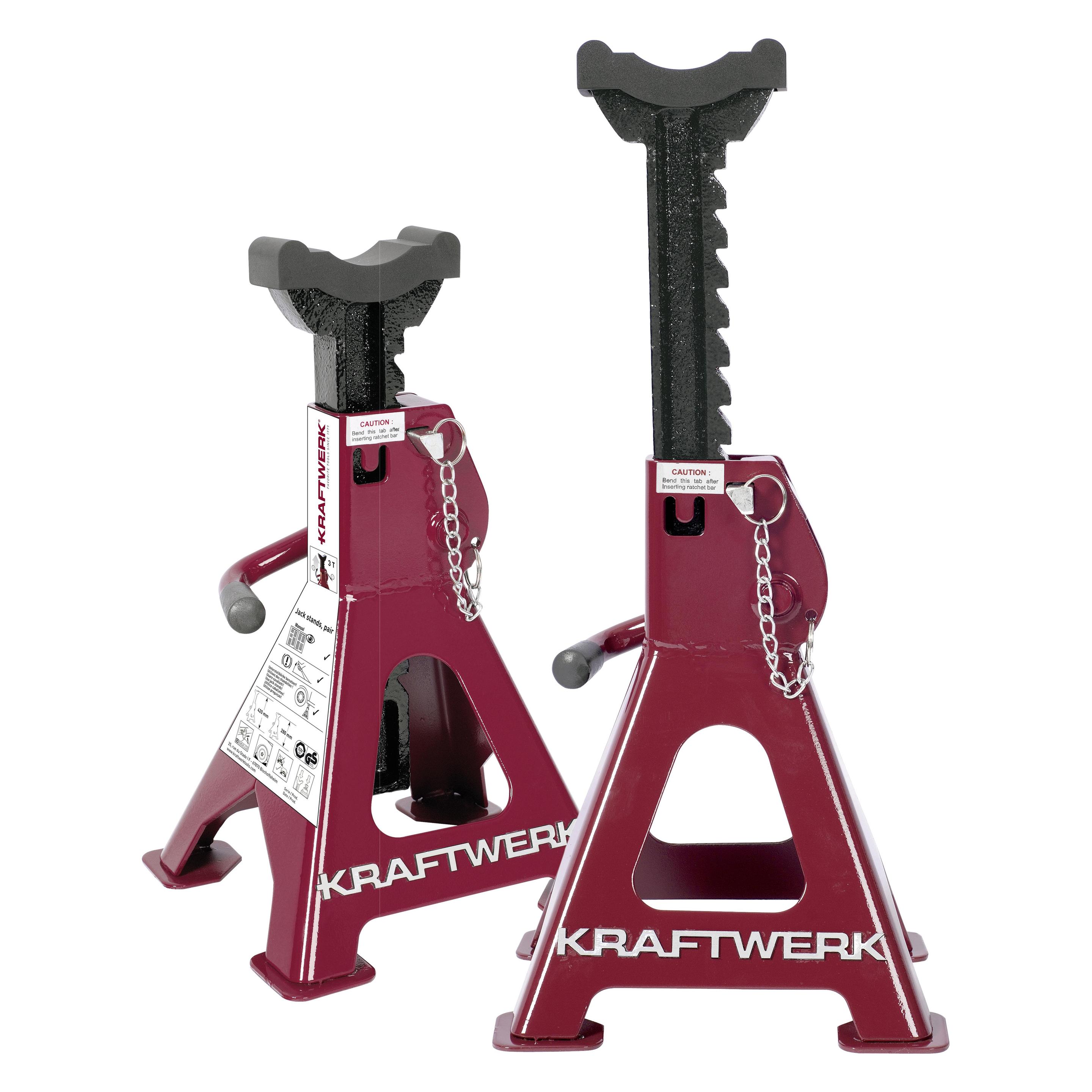 Kraftwerk 3 t Unterstellbock-Paar (3000 kg) (3979)