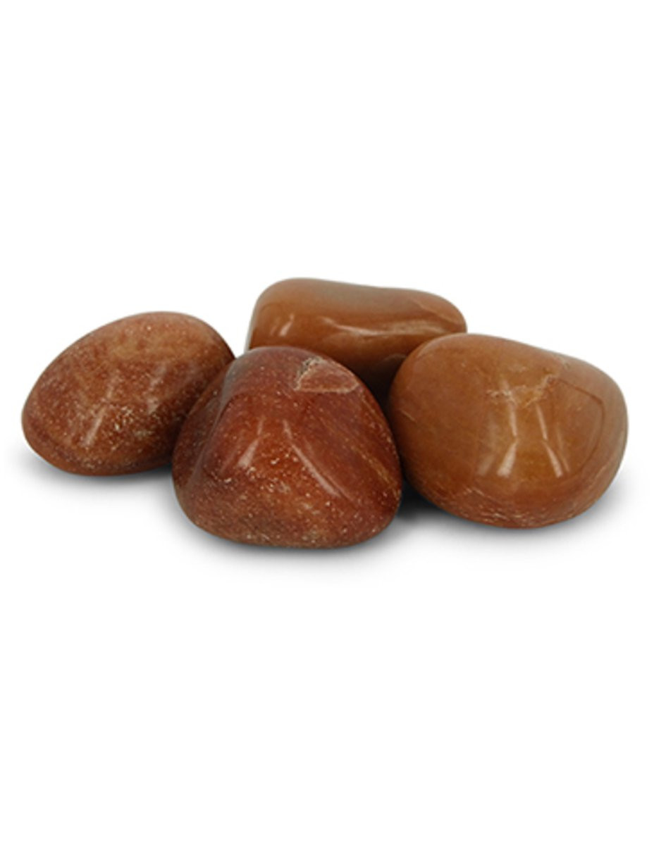 Aventurijn oranje trommelstenen 250 g