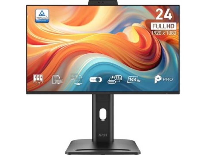 Msi - Ecran Pc Pro Mp245pdg 24 Ips Full Hd 144 Hz Hdr Usb-C 98w