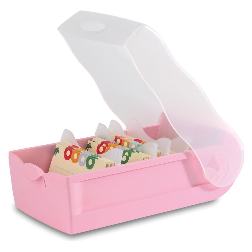 Han Lernkartei Croco A7 transl.-pastellrosa (A7) (997-886)