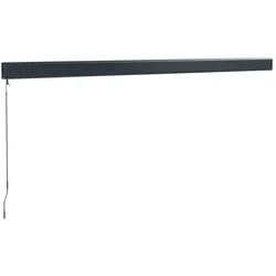 vidaXL, Markise, Gelenkarmmarkise Anthrazit 4x3 m Stoff und Aluminium (3 m)