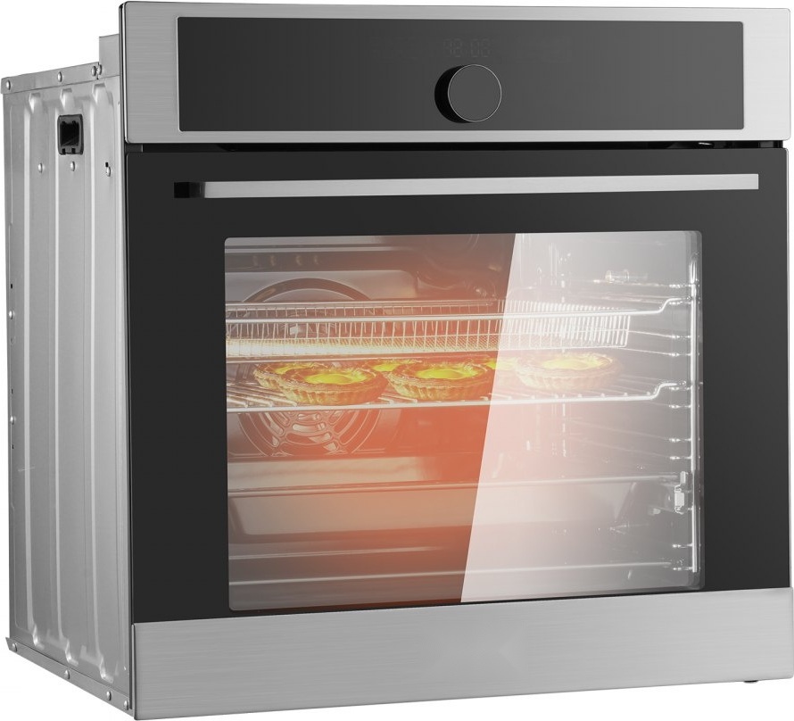 Elektrischer Einbau-Wandofen - 16 Funktionen - 3550W - 76L - Energieeffizienter Einzel-Wandofen - Küchengerät für moderne Küchen
