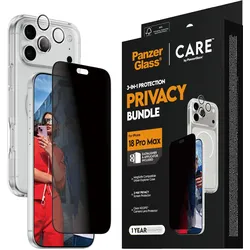PanzerGlass® CARE™ by PanzerGlass® Privacy Flagship 3-in-1 Set, iPhone 18 Pro Max