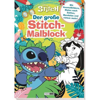 Disney Stitch: Der große Stitch-Malblock, Taschenbuch von Walt Disney,Panini, Panini, 978-3-8332-4664-7