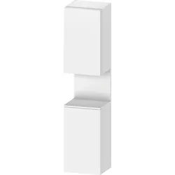 Duravit Collection One Hochschrank, Türanschlag links, 400x360x1760mm, Nische Weiß Matt, QA1346L18180000, Farbe: Weiß Matt