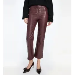 Rotate für Damen. 116668757 Braune Aldatie Lederhosen (42), Lässig