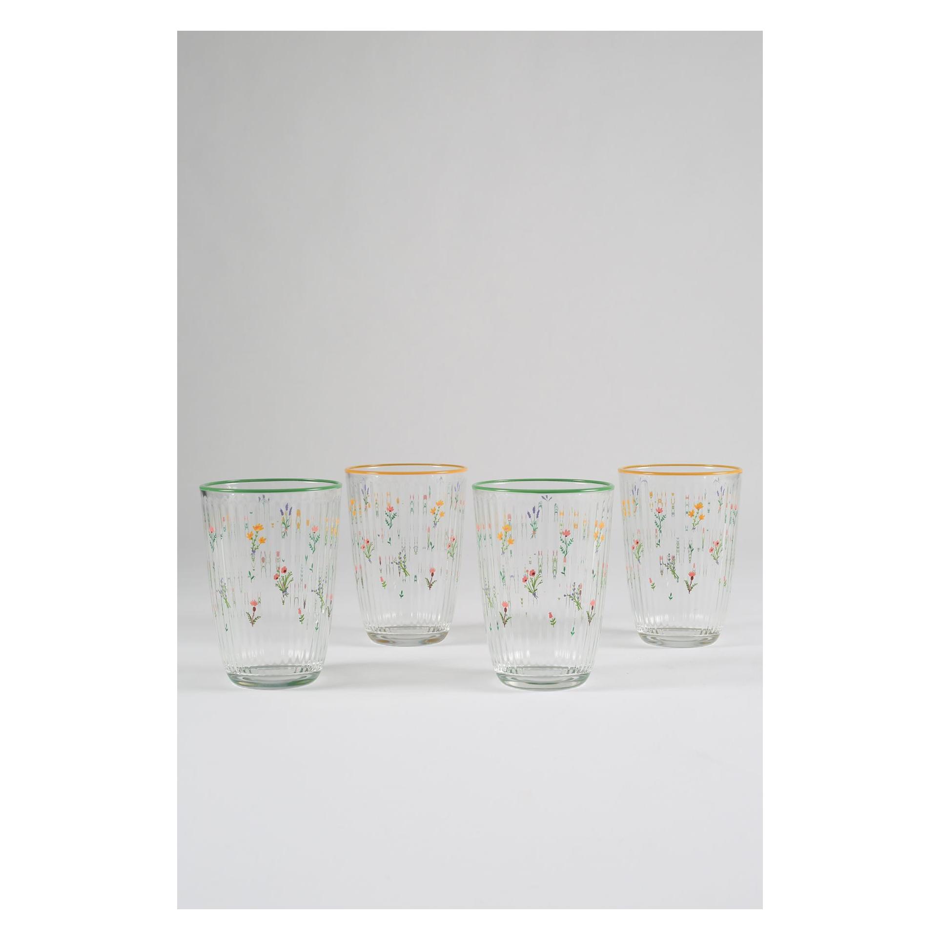 Hermia Botanical Glass Set (4 Pieces) (0.40 l, 4x) (64979078)