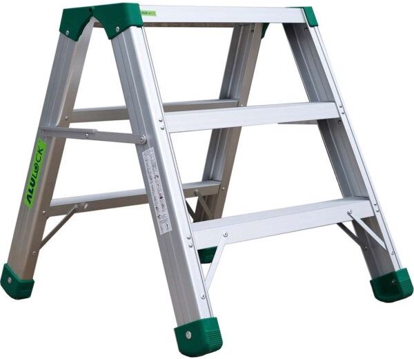 Alulock Arbejdsbuk 3 Trin, Platform 60x24 Cm