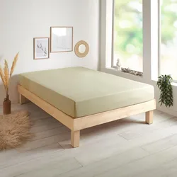 Traumschlaf Basic Single Jersey Spannbettlaken 70x140 cm | taupe - braun
