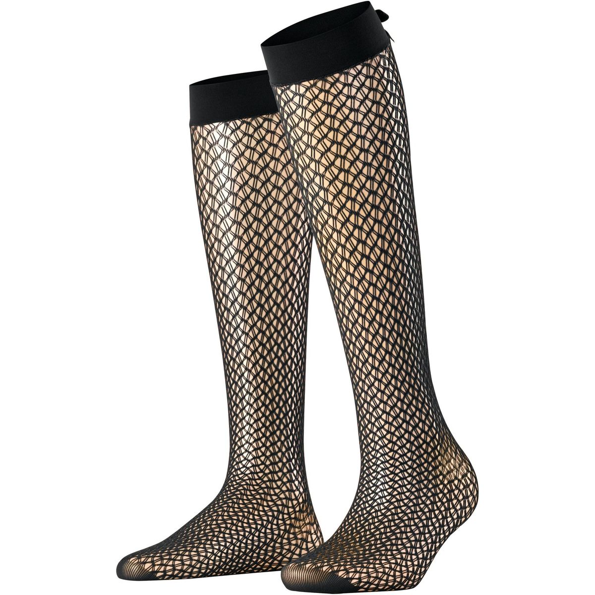 Falke Miss Ribbon Damen Kniestrümpfe black (3009) 35-38 41877-3009-35-38