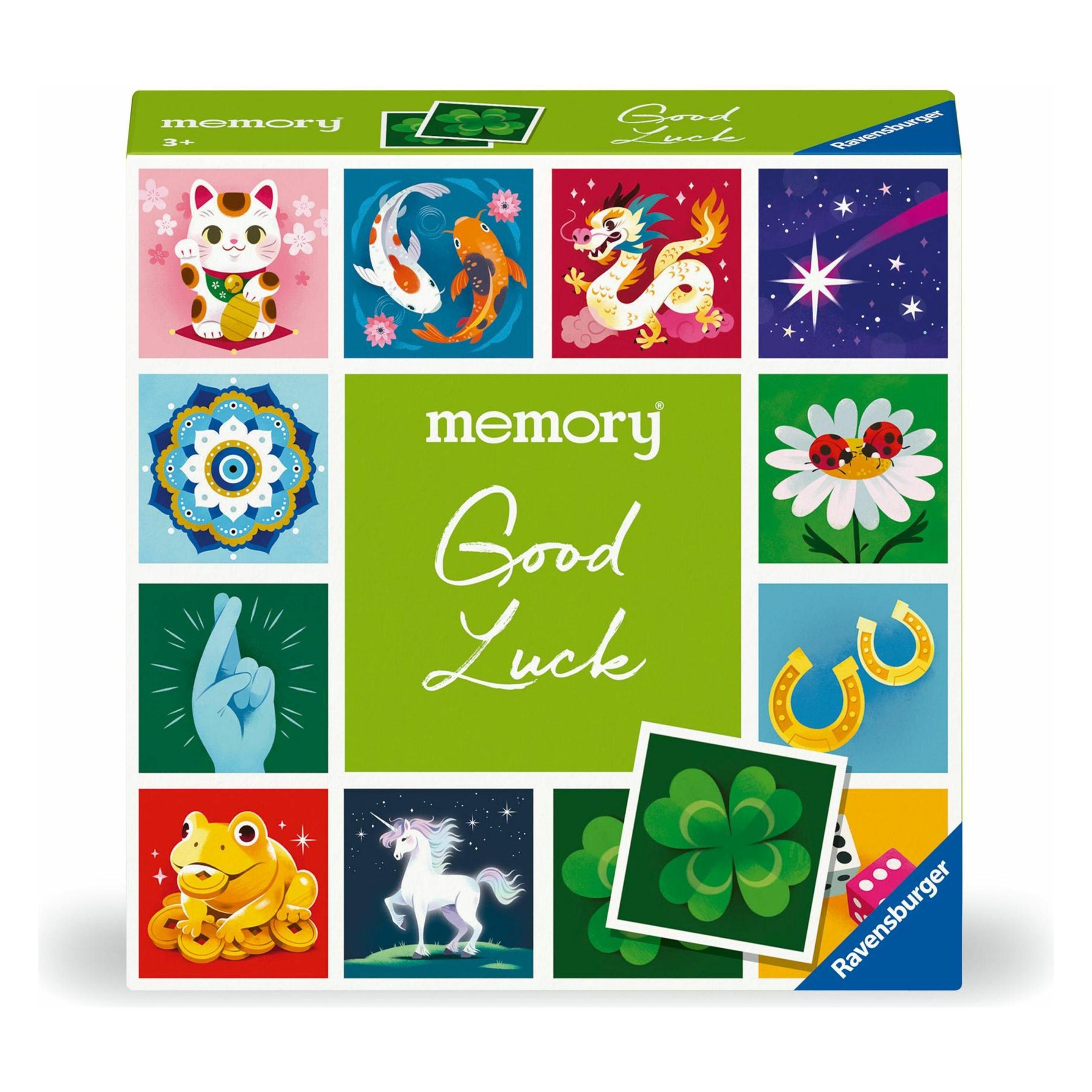Ravensburger 23488 memory moments - Good luck - Spieleklassiker für 2 bis 6 Spieler (23488)