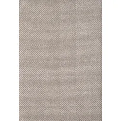 FLACHWEBTEPPICH Uni BROYE Polypropylen Taupe 140 x 200 cm