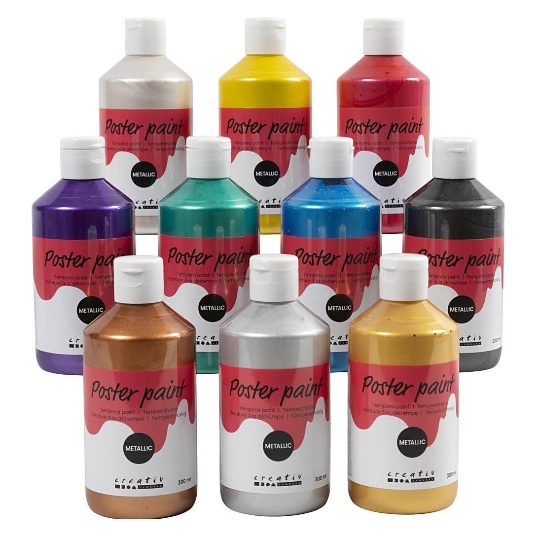 Creativ Company Poster paint Metallic (300 ml) (5712854789882)