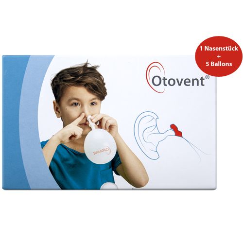 Otovent System 1 Nasenstück+5 Luftmembrane St Kombipackung