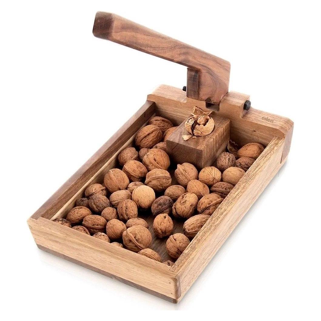 Vilde Nussknacker aus Holz, 25 x 18 x 10 cm (65526928)
