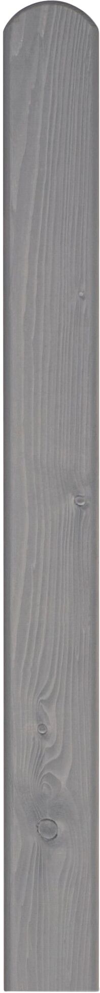 Zaunpfosten BM MASSIVHOLZ, grau, B:9cm H:100cm T:9cm, Holzwerkstoff, Zaunpfosten, Fichte, 9x9x100 cm