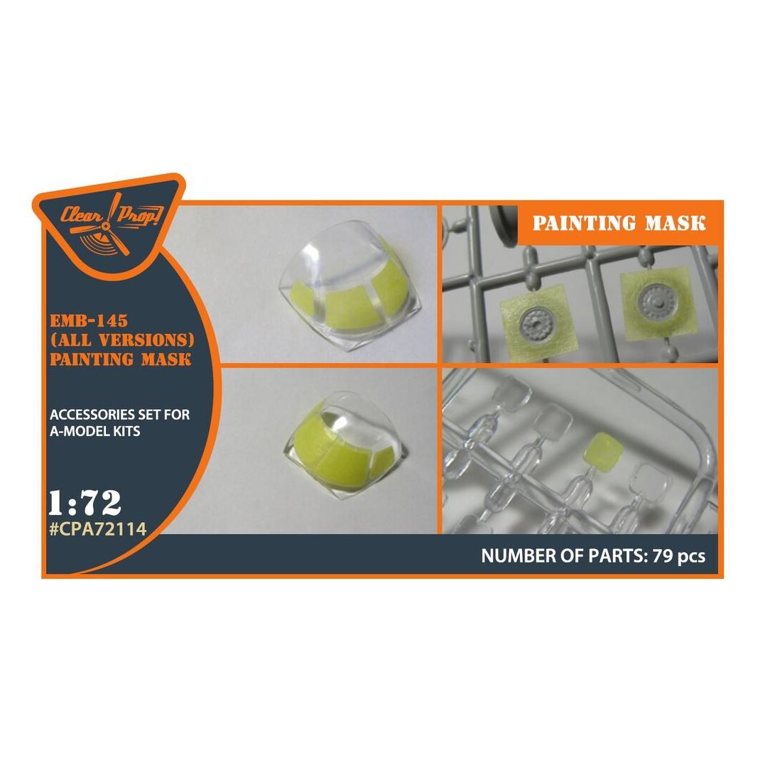 Clear Prop Accessories EMB-145 painting mask for A-model kits (CPA72114)