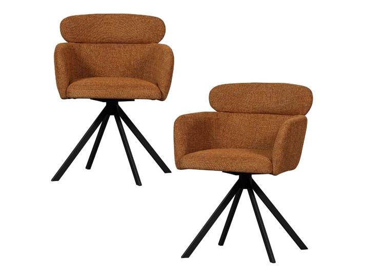 Tchibo - Woood Stühle »Fenne« - 58x60x80cm - schwarz -