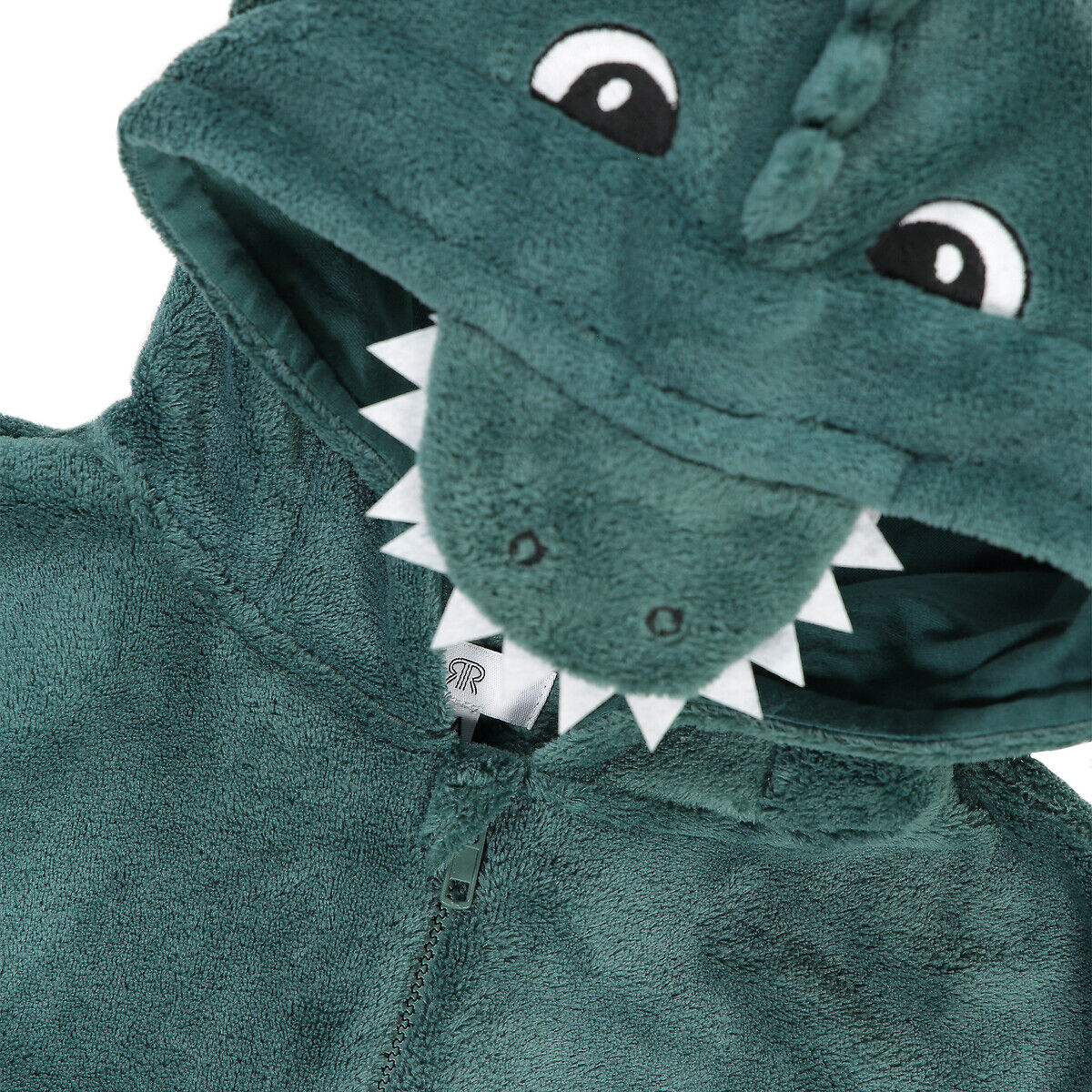 LA REDOUTE COLLECTIONS Surpyjama à capuche polaire, motif dinosaure