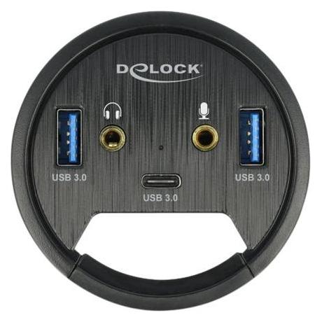 Delock Tisch-Hub (USB-A, 3 Ports) (62794)