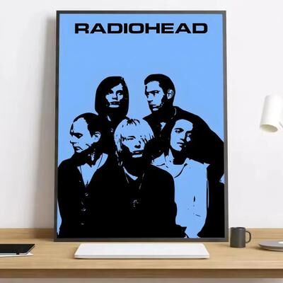 Uplifted Goods "Atmospheric Alternative Rock ""In Rainbows"" Heritage Canvas Art f 19.69 X 27.56 In unframed"