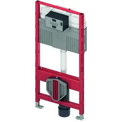 TECE, Spülkasten, TECEprofil WC-Modul, mit Uni-Spülkästen, integrierte Hygienespülfunktion, Kaltwasser, Bauhöhe 11