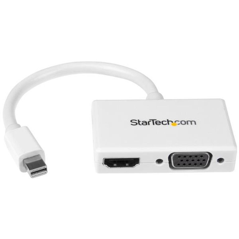 StarTech.com MDP2HDVGAW Passieve video-converter, Wit, 0,15 m, 1080p, 1920 x 1200 pixels