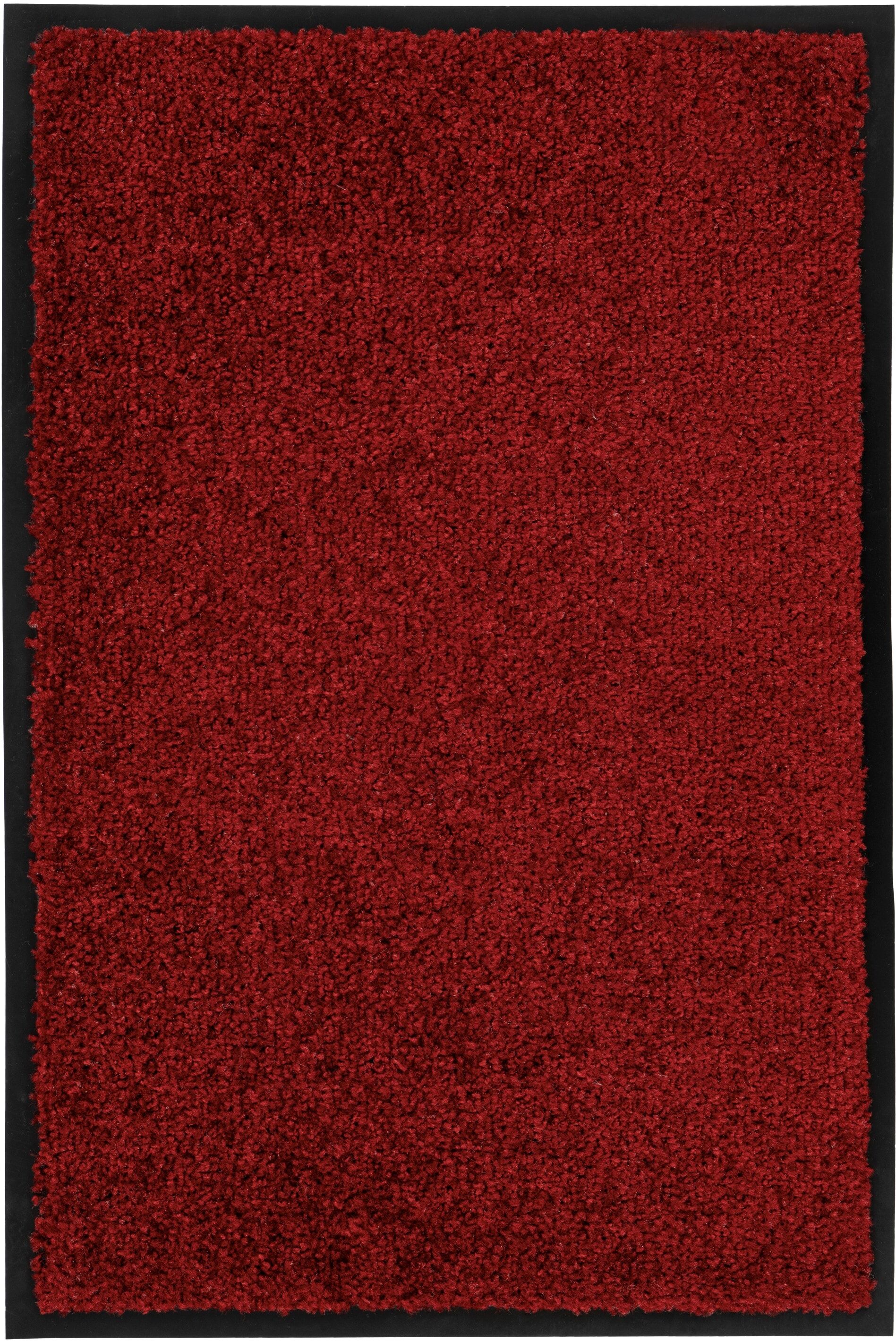 Fussmatte KAYOOM "Light Entry 525", rot, B:80cm H:8mm L:120cm, Polyamid, Teppiche, Fussmatte, Türmatte, Schmutzfang, Eingang rot B : 80cm 1 Stk., 8mm, L: 120cm