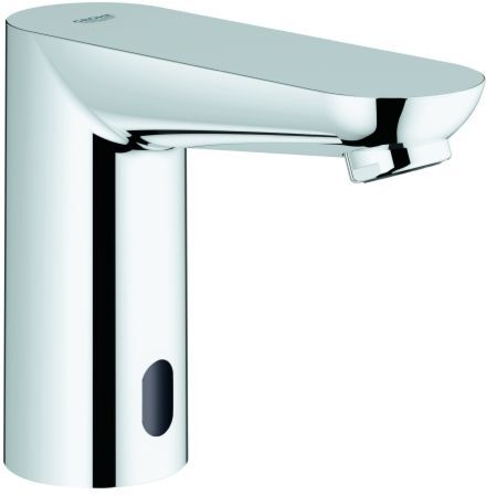 Grohe Euroeco Cosmopolitan E Bluetooth Armatur 36409000, chrom, ohne Mischung, Infrarot Sensor