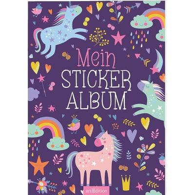 Mein Stickeralbum – Einhörner