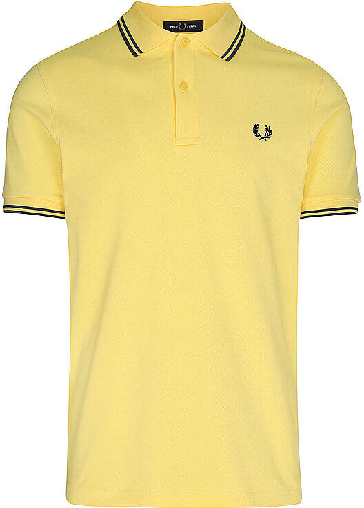 FRED PERRY Poloshirt  gelb   S S