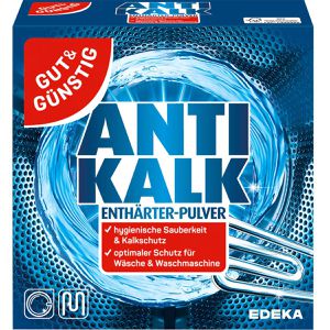 Gut&Günstig Wasserenthärter für die Waschmaschine, Pulver, gegen Kalk, Schmutz und Magnesiumbeläge, 900 g