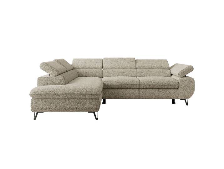 ECKSOFA PABLO L Beige Struktur - Links Seite