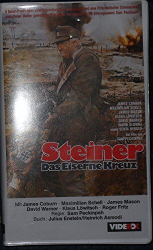 Sam Peckinpah - Steiner - Das Eiserne Kreuz 1 [VHS] - Preis vom 15.10.2026 23:06:25 h