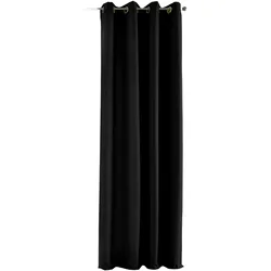 VORHANG PALERMO HxB 245x140 cm Schwarz