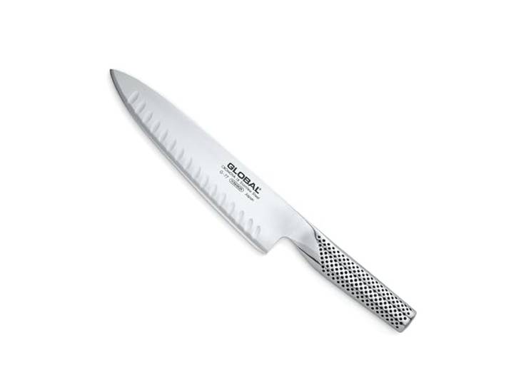 Global G-77 Kochmesser mit Kullenschliff 20 cm