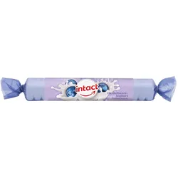 INTACT Traubenzucker Heidelbeere Joghurt Rolle 40 g Tabletten
