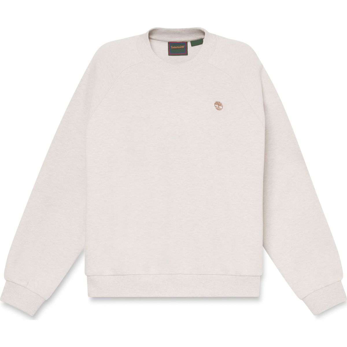 Timberland Womens Crafted Crew Sweatshirt lght oatml hthr M TBC0YH5E5461-M
