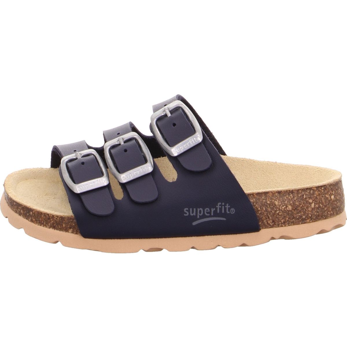 Superfit Fussbettpantoffel blau (8000) 25 0-800113-8000-25